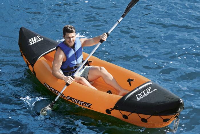HydroForce 3.21m x 88cm Lite Rapid x2 Kayak (+ Paddles & Hand Pump)