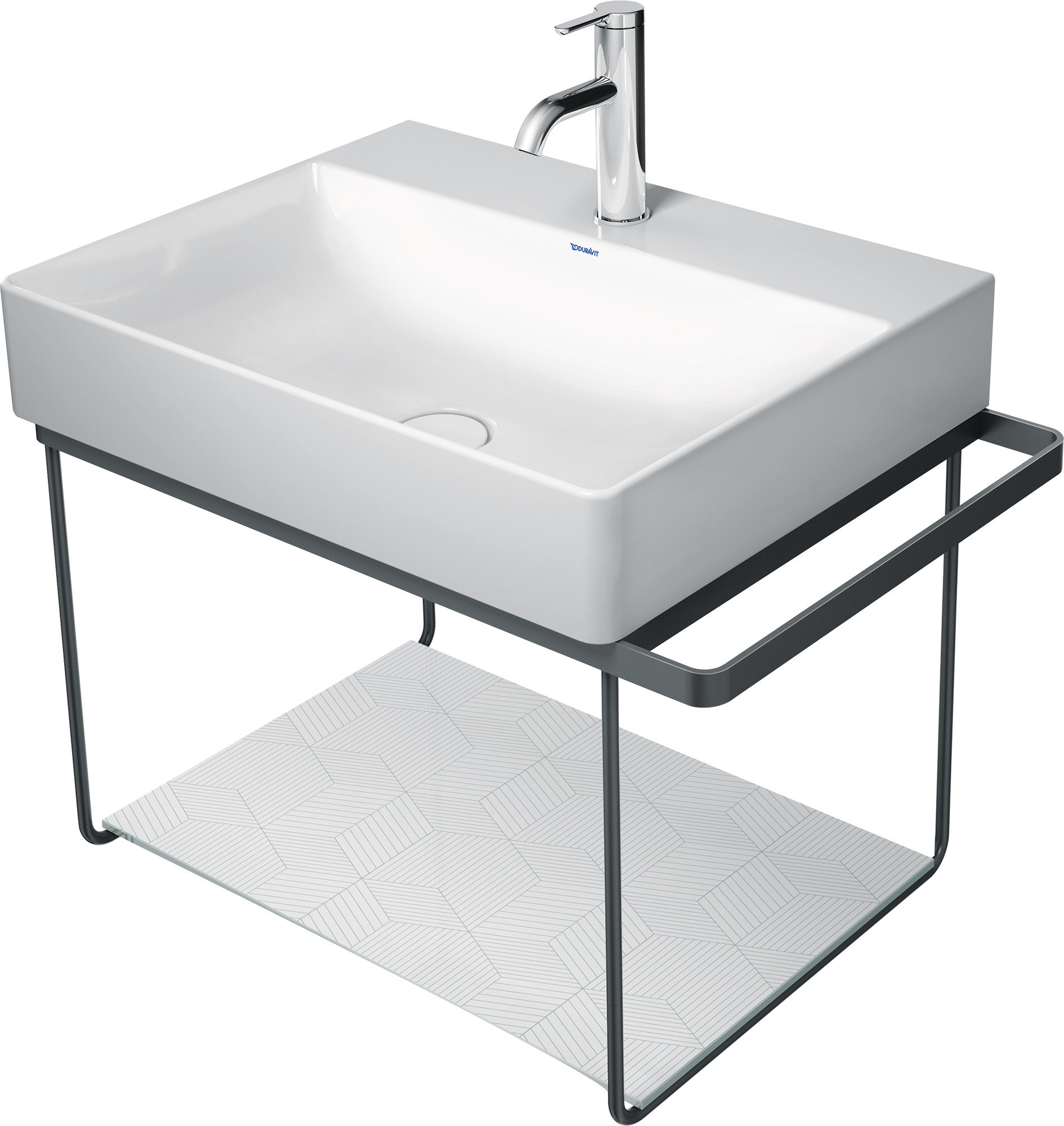 Bathroom Furniture Console Wall Mounted Duravit DuraSquare 665mmx451mm