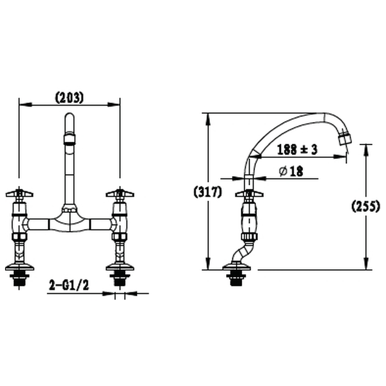 Cobra Star Tap And Mixer Screw Down Sink Mixer Chrome Lixil Africa 