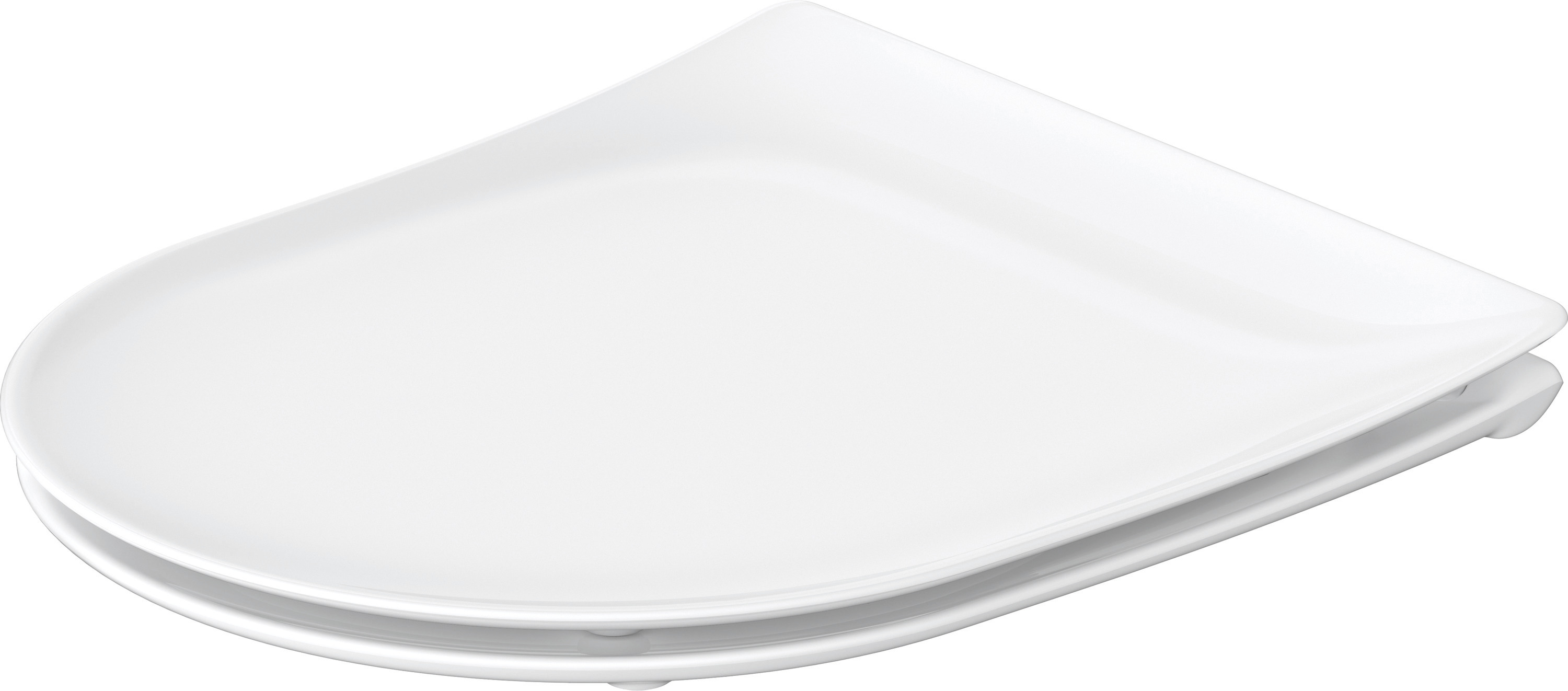 Toilet Seat Duravit Starck Soft Closing with Stainless Steel Hinges